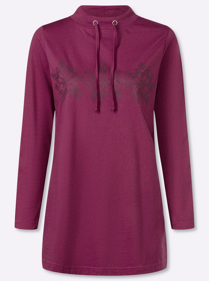 Sieh an! T-Shirt Longshirt Langarm – Bild 3 von 5