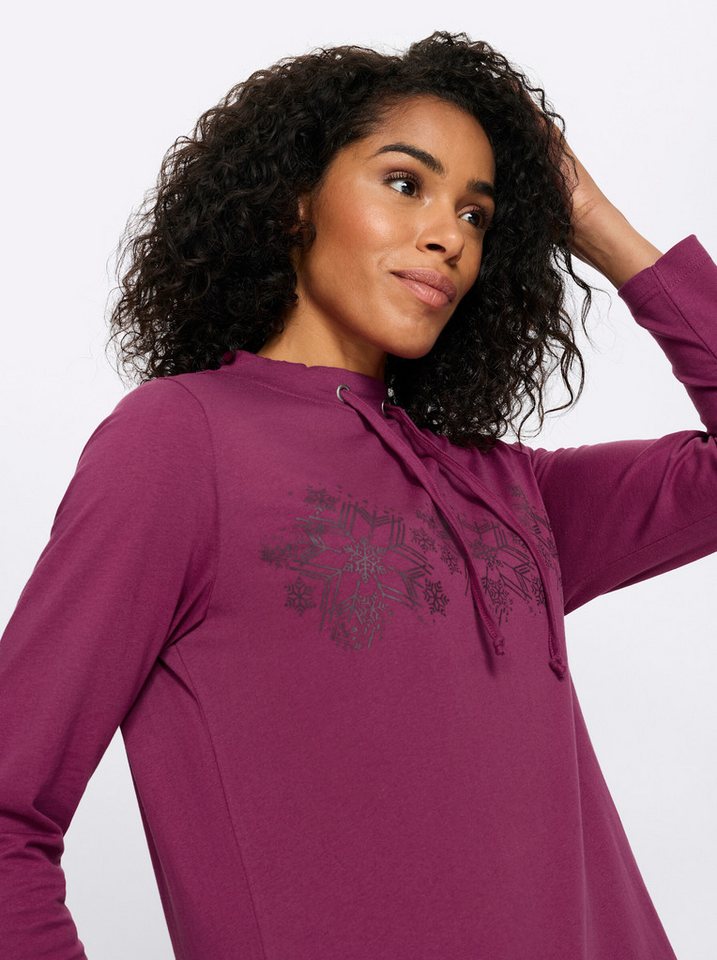 Sieh an! T-Shirt Longshirt Langarm – Bild 5 von 5