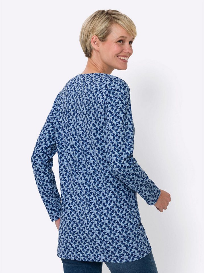 Sieh an! T-Shirt Longshirt Langarm – Bild 2 von 4