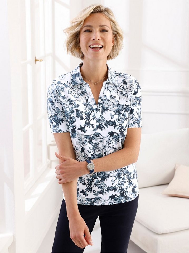 Sieh an! T-Shirt Poloshirt Kurzarm – Bild 3 von 4