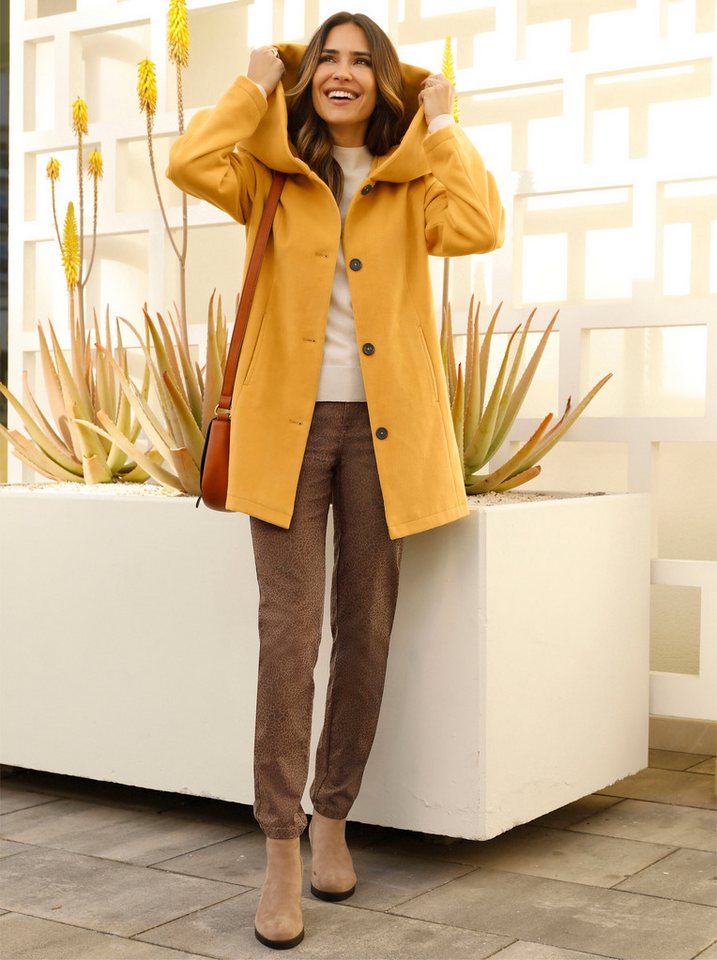 Sieh an! Winterjacke Longjacke Langarm – Bild 4 von 4