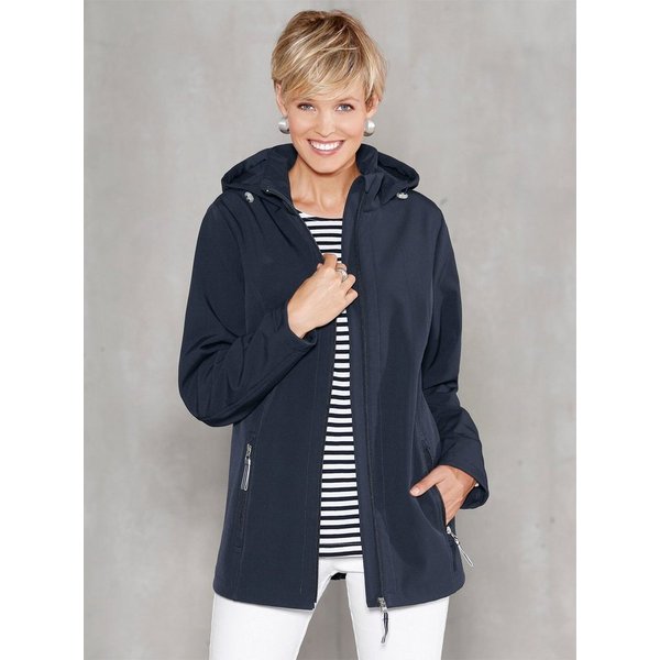 Sieh an! Winterjacke Softshell-Jacke Langarm