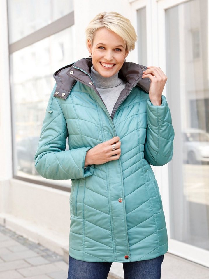 Sieh an! Winterjacke Steppjacke Langarm – Bild 5 von 5