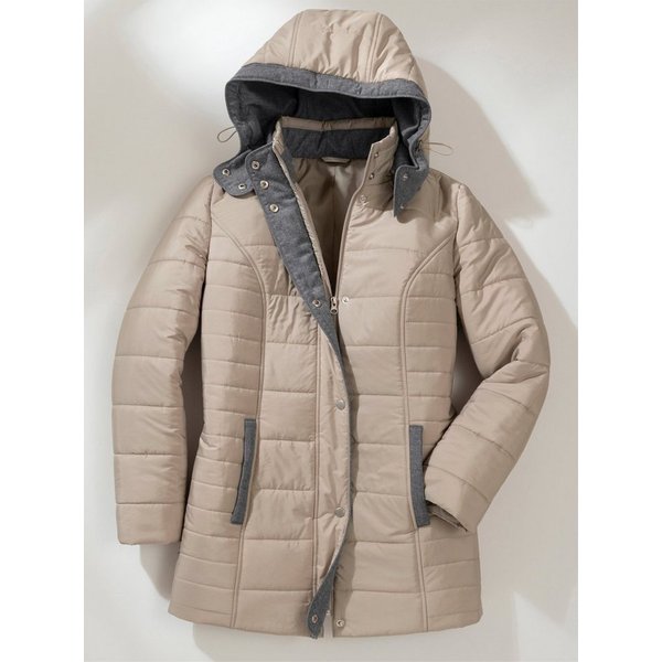 Sieh an! Winterjacke Steppjacke Langarm