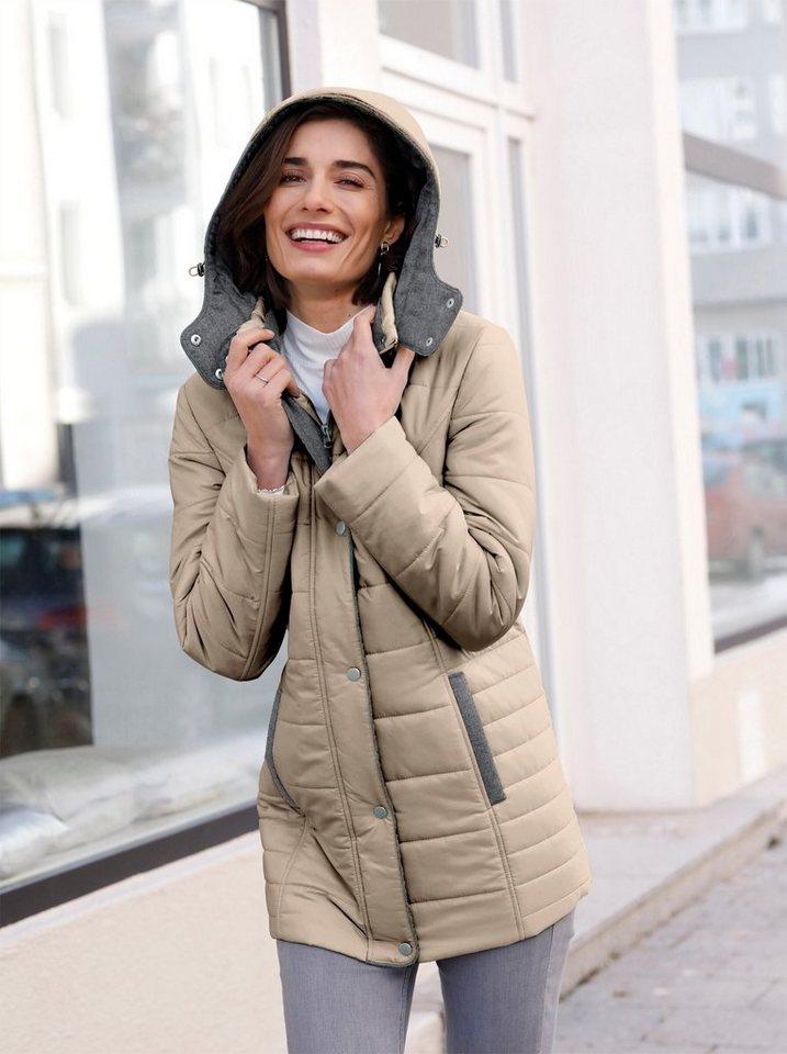 Sieh an! Winterjacke Steppjacke Langarm – Bild 3 von 4