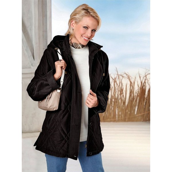 Sieh an! Winterjacke Steppjacke Langarm