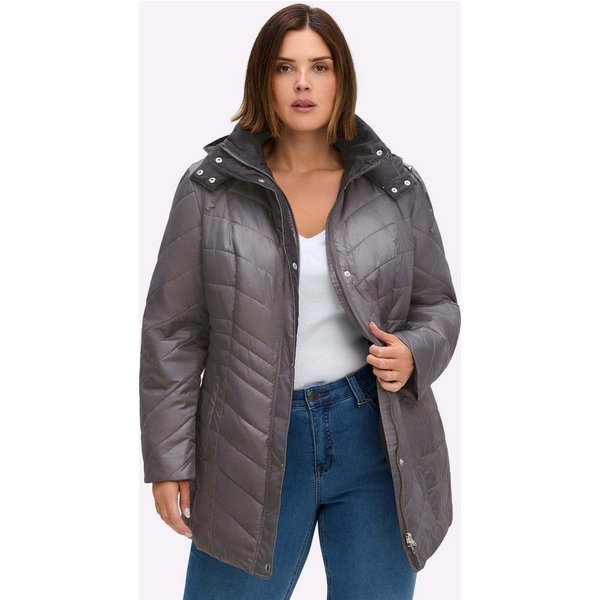 Sieh an! Winterjacke Steppjacke Langarm