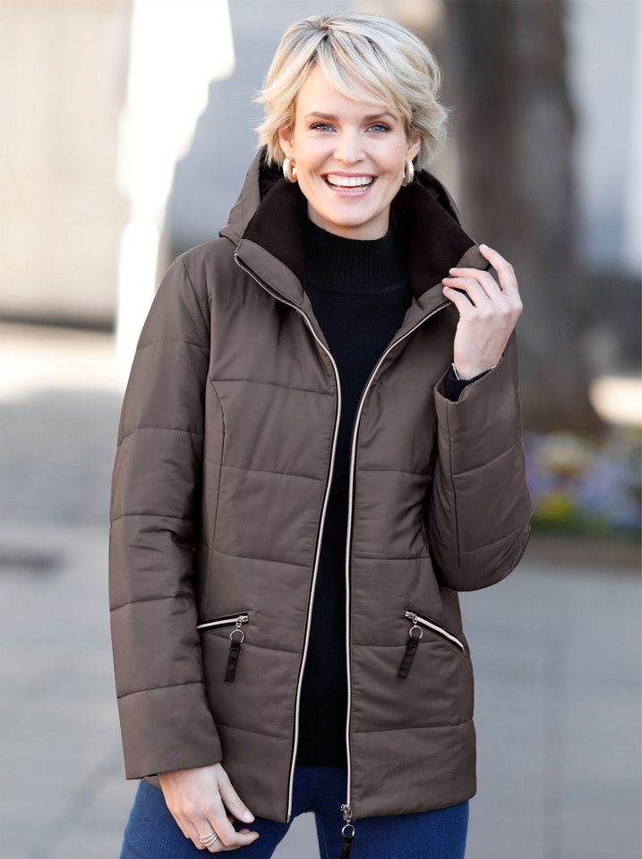 Sieh an! Winterjacke Steppjacke Langarm – Bild 2 von 3