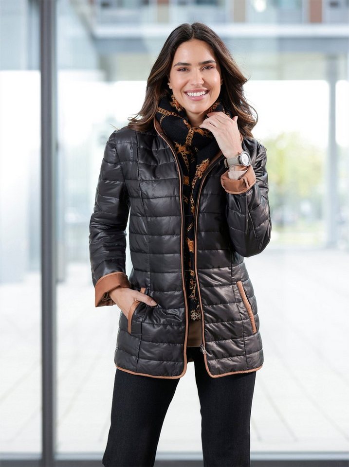 Sieh an! Winterjacke Steppjacke Langarm – Bild 4 von 5