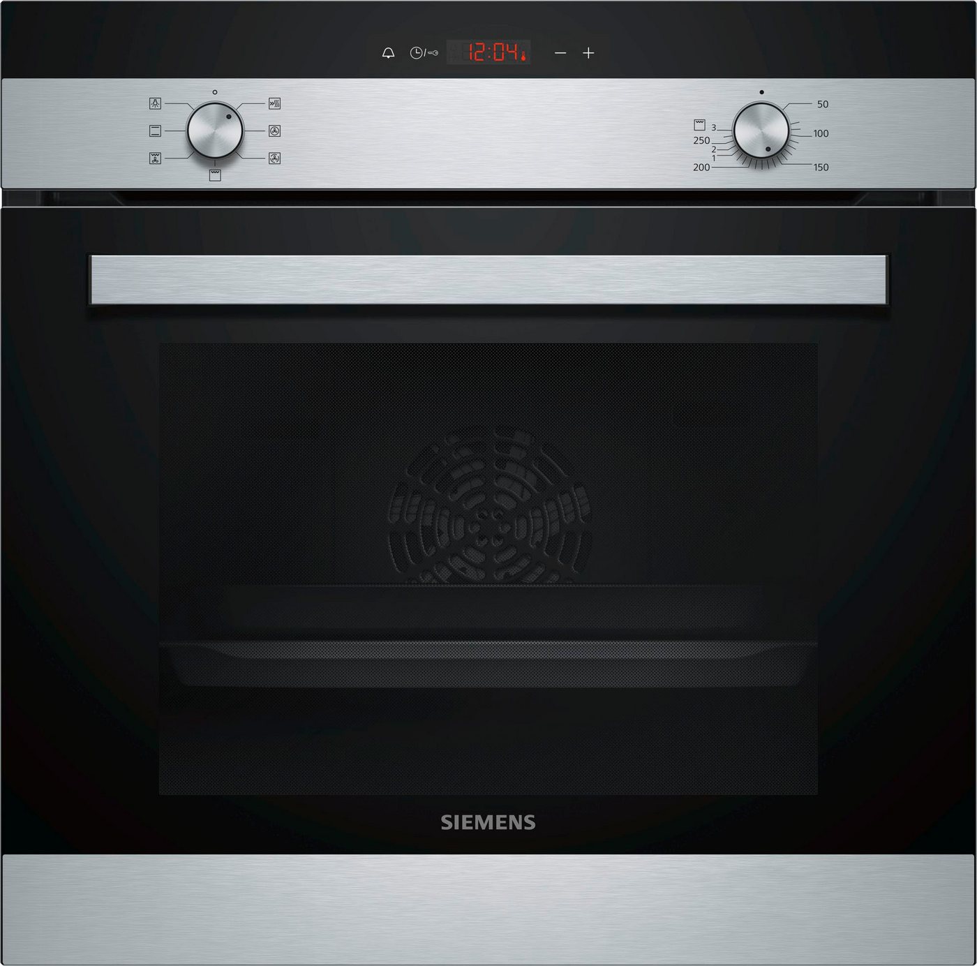 SIEMENS Backofen-Set EQ112EA01Z, mit Teleskopauszug nachrüstbar, 3D-Heißluft auf 3 Ebenen & extra Platz dank Bräter- und Zweikreiszone – Bild 3 von 5