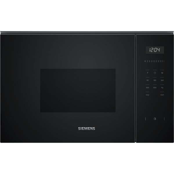SIEMENS Einbau-Mikrowelle BF525LMB1, Mikrowelle, 20 l, 7 Automatikprogramme dank cookControl7 & Intuitive Bedienung