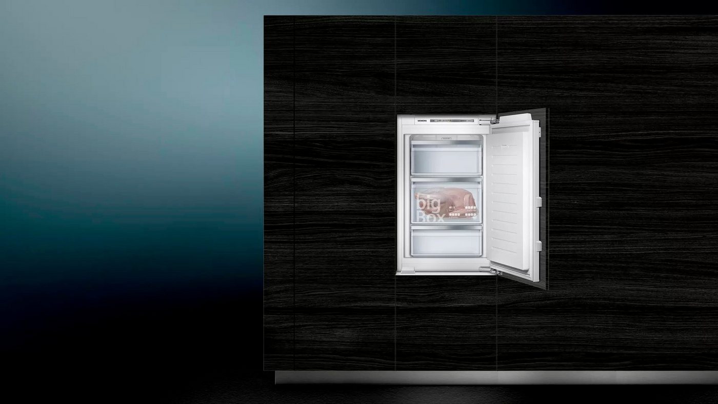 SIEMENS Einbaugefrierschrank iQ500 GI21VADE0, 87,4 cm hoch, 55,8 cm breit, Low Frost: geringere Eisbildung & schnelleres Abtauen – Bild 5 von 5