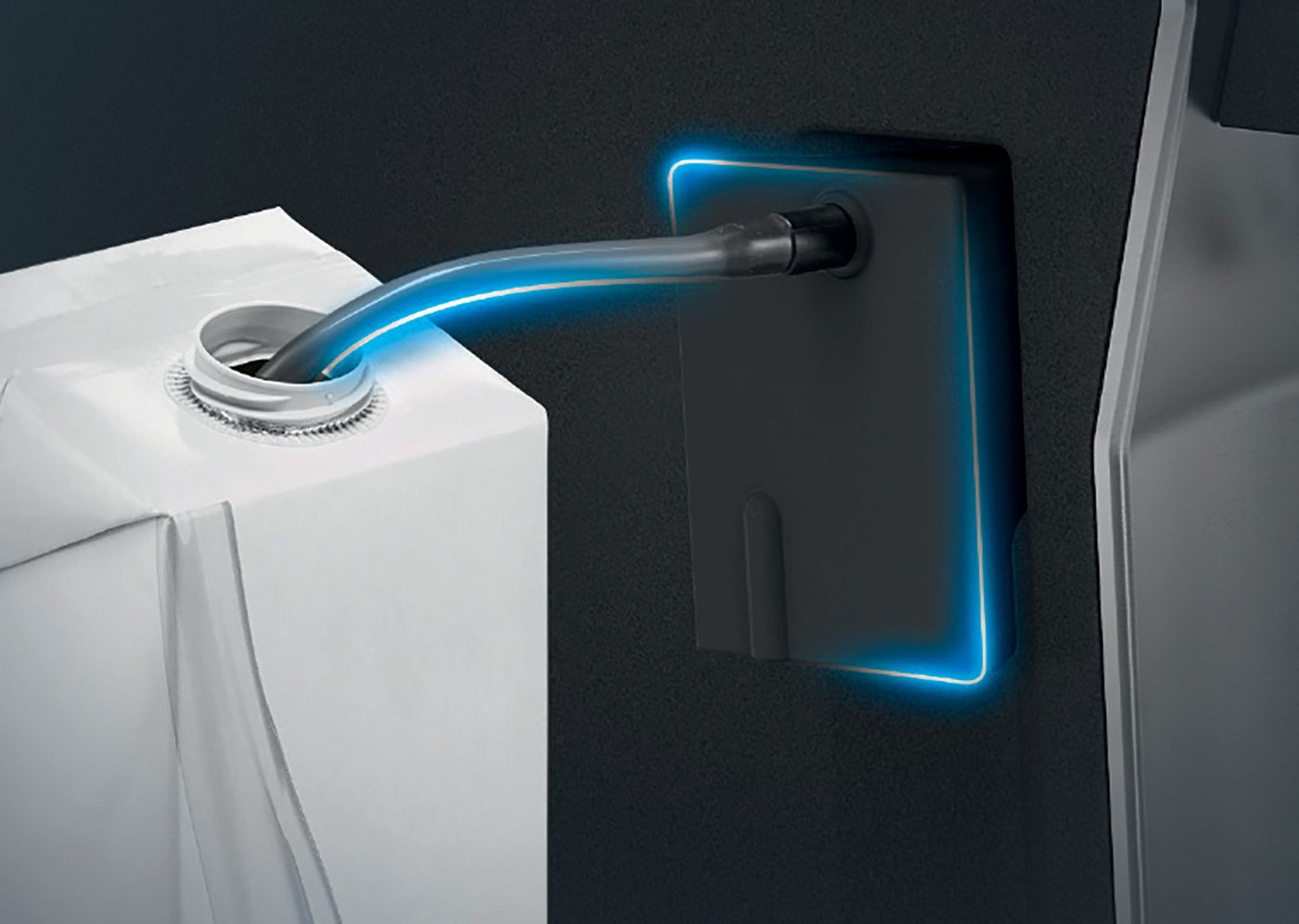 SIEMENS Milchschlauch-Adapter TZ70001, Zubehör für alle Kaffeevollautomaten der Reihe EQ.700 – Bild 5 von 5