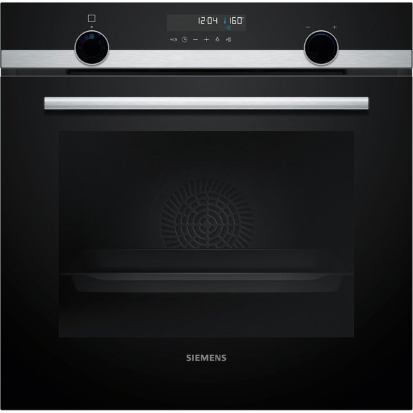 SIEMENS Pyrolyse Backofen iQ500 HB578GBS3, mit Teleskopauszug nachrüstbar, Pyrolyse-Selbstreinigung, 30 Automatikprogramme dank cookControl30, Selbstreinigungsf