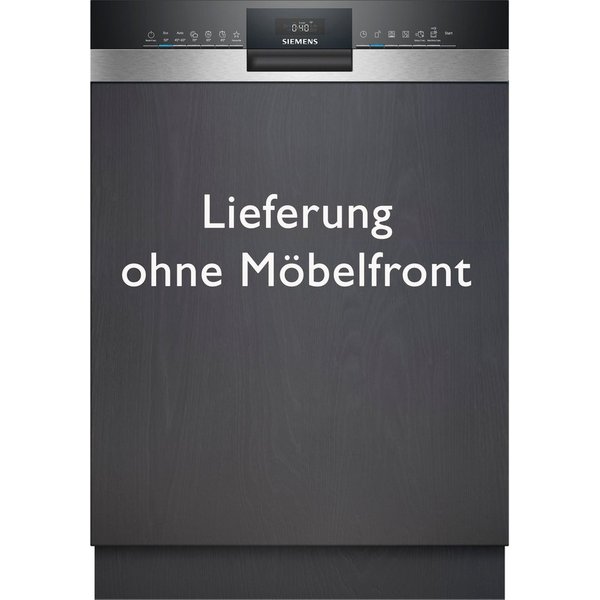 SIEMENS teilintegrierbarer Geschirrspüler iQ300 SN53HS04TE, 13 Maßgedecke, Schnelle und clevere Reinigung dank varioSpeed Plus
