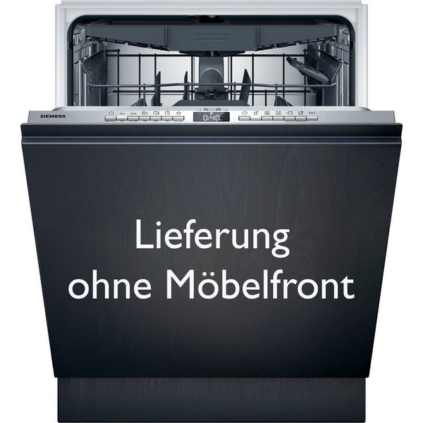 SIEMENS vollintegrierbarer Geschirrspüler XXL, iQ300 SX63EX22CE, 14 Maßgedecke, Automatische Türöffnung für mehr Effizienz, flexible Körbe