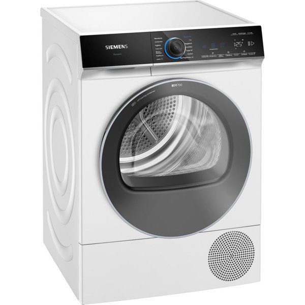 SIEMENS Wärmepumpentrockner iQ700 WQ46B2D41, Leisester Siemens Trockner mit 56 dB, Selbstreinigender Kondensator