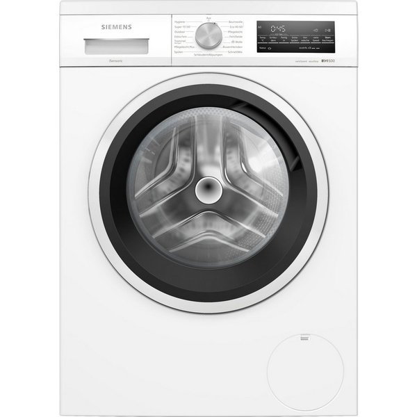 SIEMENS Waschmaschine iQ500 WU14UT42, 9 kg, 1400 U/min, Unterbaufähig, Outdoor-Programm, aquaStop®, Kurzprogramme