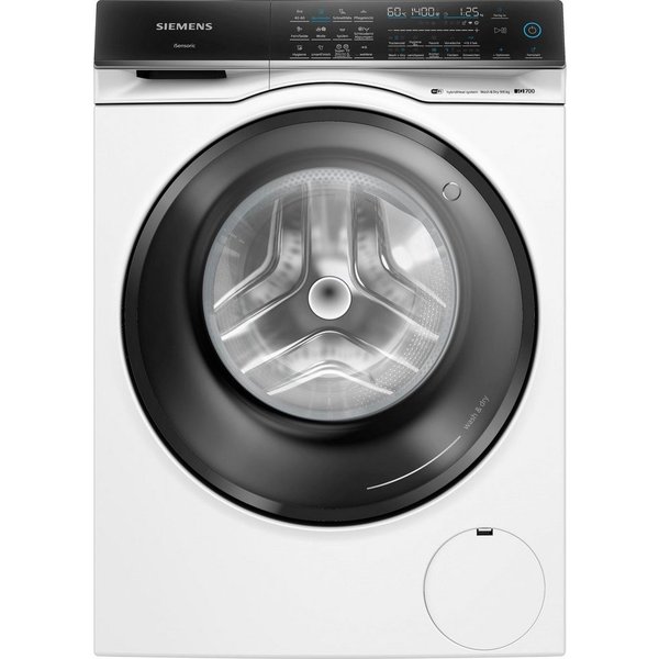 SIEMENS Waschtrockner iQ700 WN54C2070, 9 kg, 6 kg, 1400 U/min, Knitter-Programm smartFinish, Antiflecken-System, Waschen&Trocknen 45'