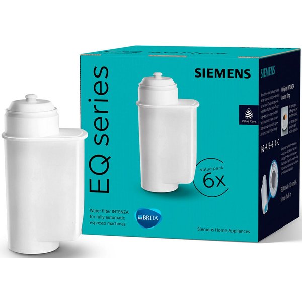SIEMENS Wasserfilter BRITA INTENZA TZ70063A, Zubehör für Geeignet für alle Kaffeevollautomaten der EQ. Reihe: EQ.300, EQ.500, EQ.6, EQ.700, EQ.9 Plus sowie Einb