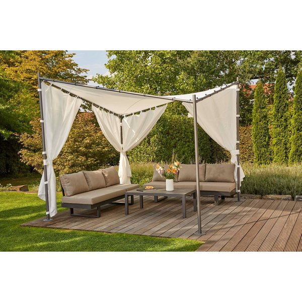 Siena Garden Pavillon-Ersatzdach, 180 g/m², 300 x 300 cm, für Pavillon »Berlino« 300x300 cm