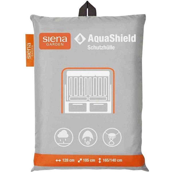 Siena Garden Strandkorb-Schutzhülle AquaShield, LxBxH: 128x105x165/140 cm