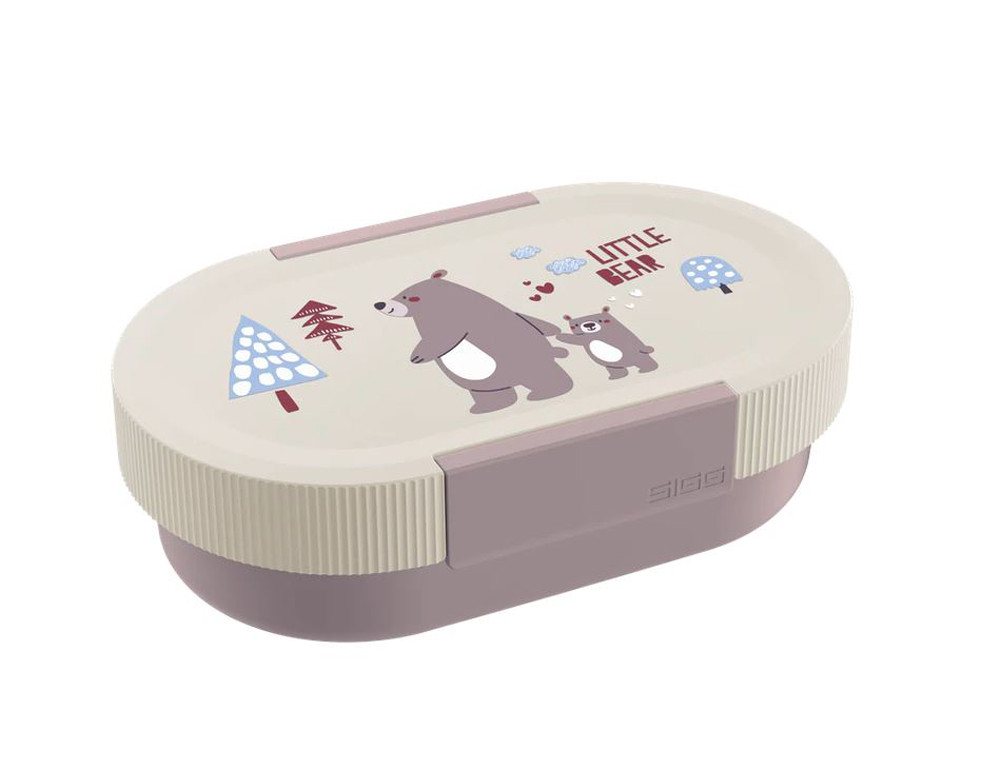 Sigg Lunchbox LUMO Kids Plus Lunchbox + Snackbox, ideal für Brot, Obst und Snacks, (stylische Frühstücksdose mit Snackbox), ideal für Pausenbrot, Obst und Snack – Bild 5 von 5