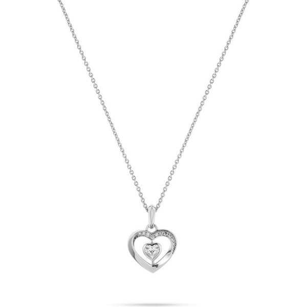 JETTE Silberkette JETTE Damen-Kette 925er Silber, TWISTED HEART