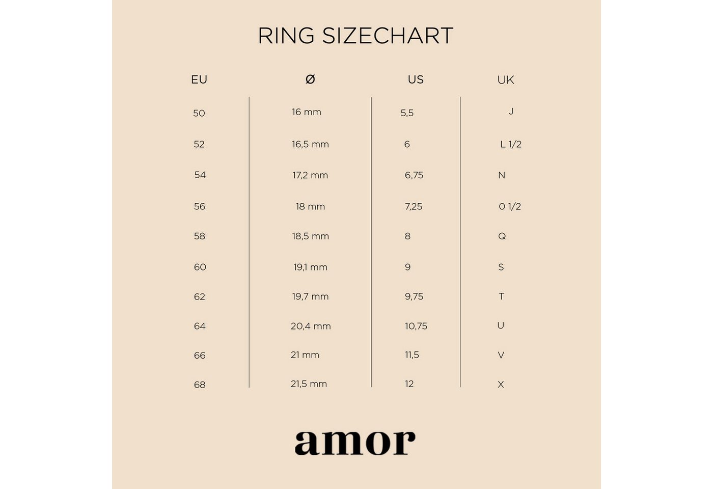 Amor Silberring Amor Ring für Damen, 925 Sterling Silber (Ring, 1-tlg) – Bild 3 von 5