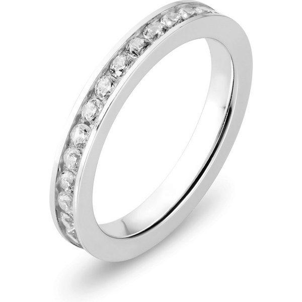 CHRIST Silberring CHRIST Damen-Ring 925er Silber, recycelt Zirkonia, Zirkonia