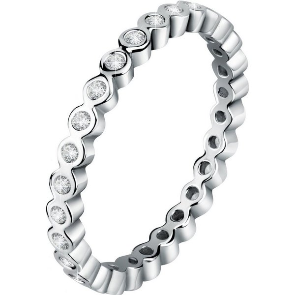 CHRIST Silberring CHRIST Damen-Ring 925er Silber, recycelt Zirkonia, Zirkonia