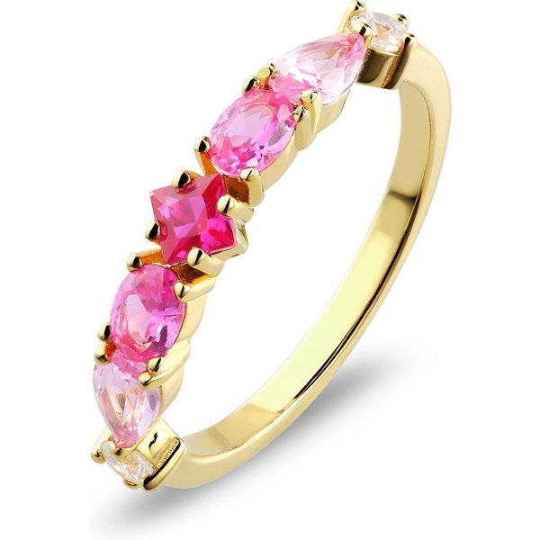 CHRIST Silberring CHRIST Damen-Ring 925er Silber, recycelt Zirkonia, Zirkonia