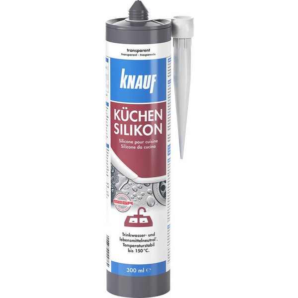 KNAUF Silikon Knauf Küchen Silikon transparent 300 ml
