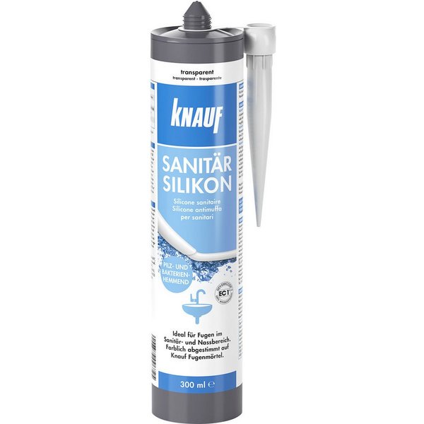 KNAUF Silikon Knauf Sanitär Silikon transparent 300 ml