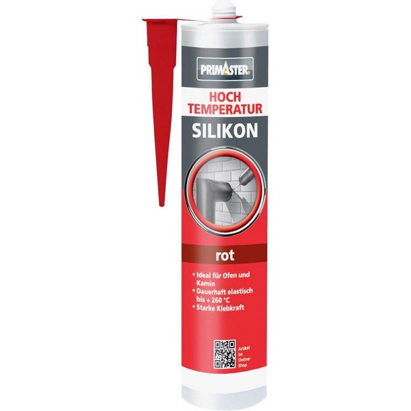 Primaster Silikon Primaster Hochtemperatur Silikon rot 300 ml