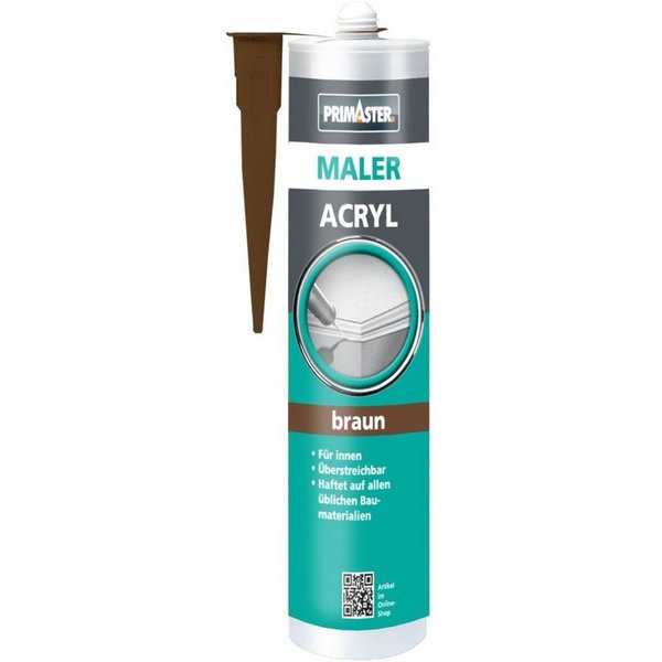 Primaster Silikon Primaster Maler Acryl braun 310 ml
