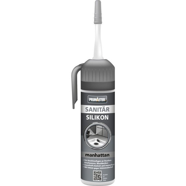 Primaster Silikon Primaster Sanitär Silikon manhattan 100 ml