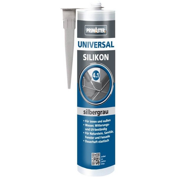 Primaster Silikon Primaster Universal Silikon 4 in1 silbergrau 300