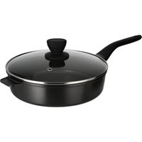 SILVERCREST® Aluguss-Schmorpfanne mit Deckel, Ø 28cm