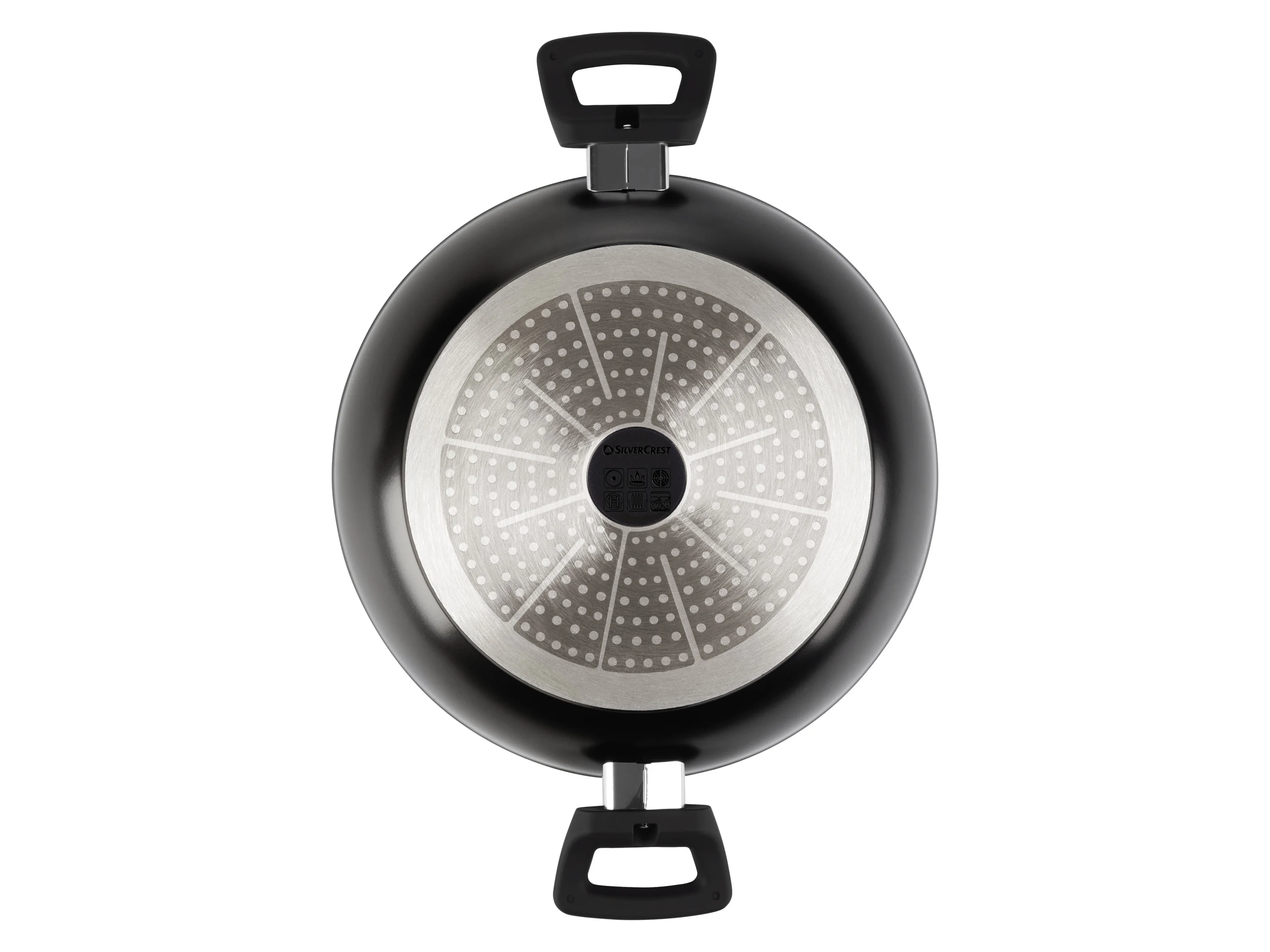 SILVERCREST® Aluguss-Servierpfanne, Ø 28 cm (Schwarz) – Bild 3 von 4