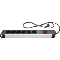 SILVERCREST® Aluminium-Steckdosenleiste, 6-fach