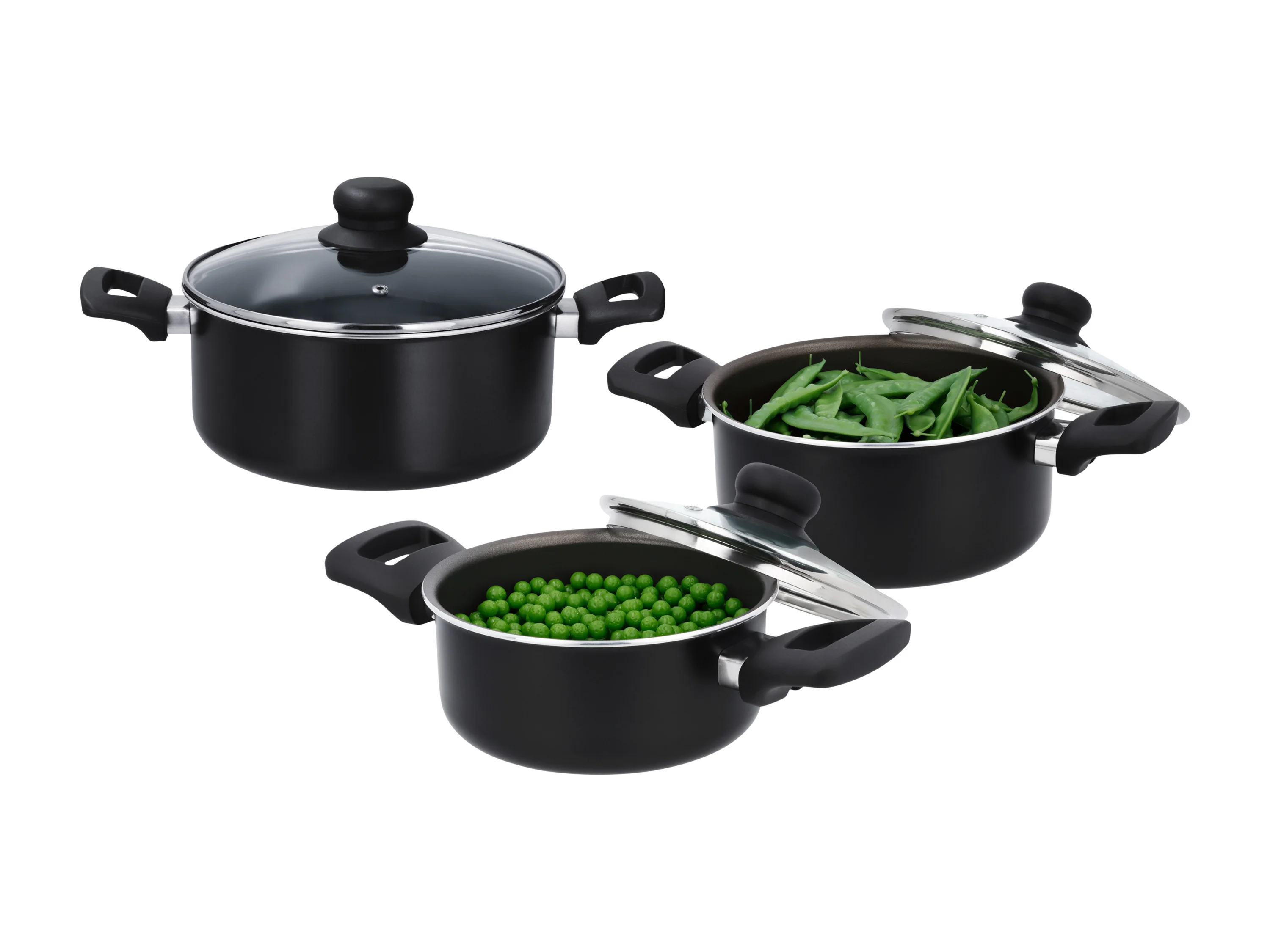 SILVERCREST® Aluminium-Topf-Set, 3-tlg. – Bild 3 von 4