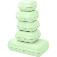 SILVERCREST® Brotdosen-Set, 5-teilig (Mint)