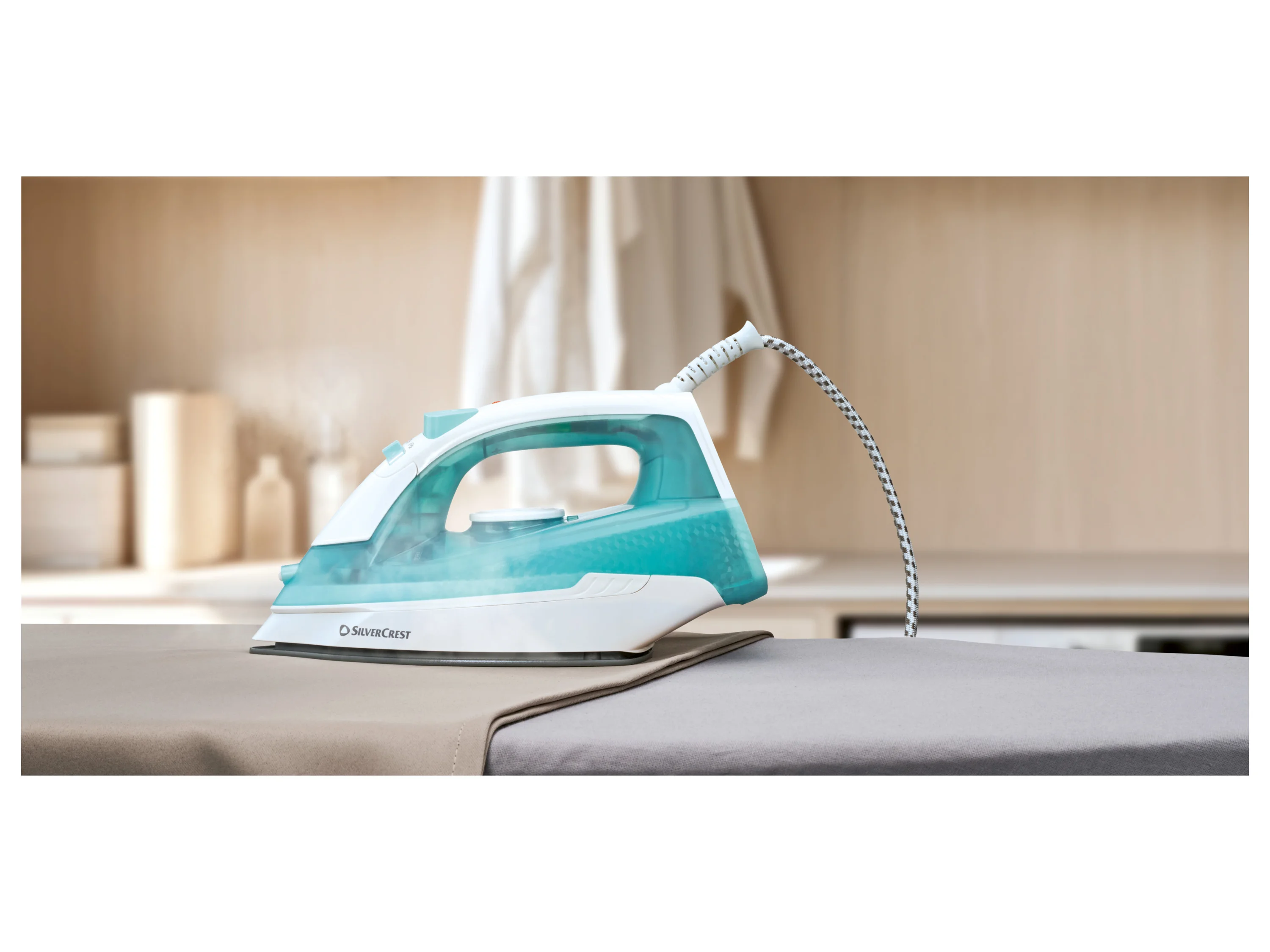 SILVERCREST® Dampfbügeleisen (Türkis) – Bild 3 von 4