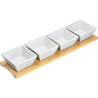 SILVERCREST® Dipschalen-Set (Rechteckig)