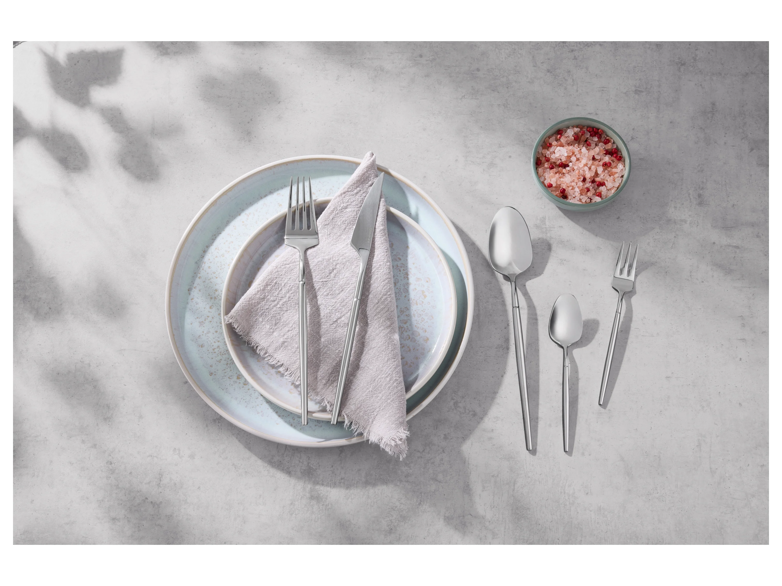 SILVERCREST® Edelstahl-Besteck-Set, 20-teilig – Bild 3 von 4