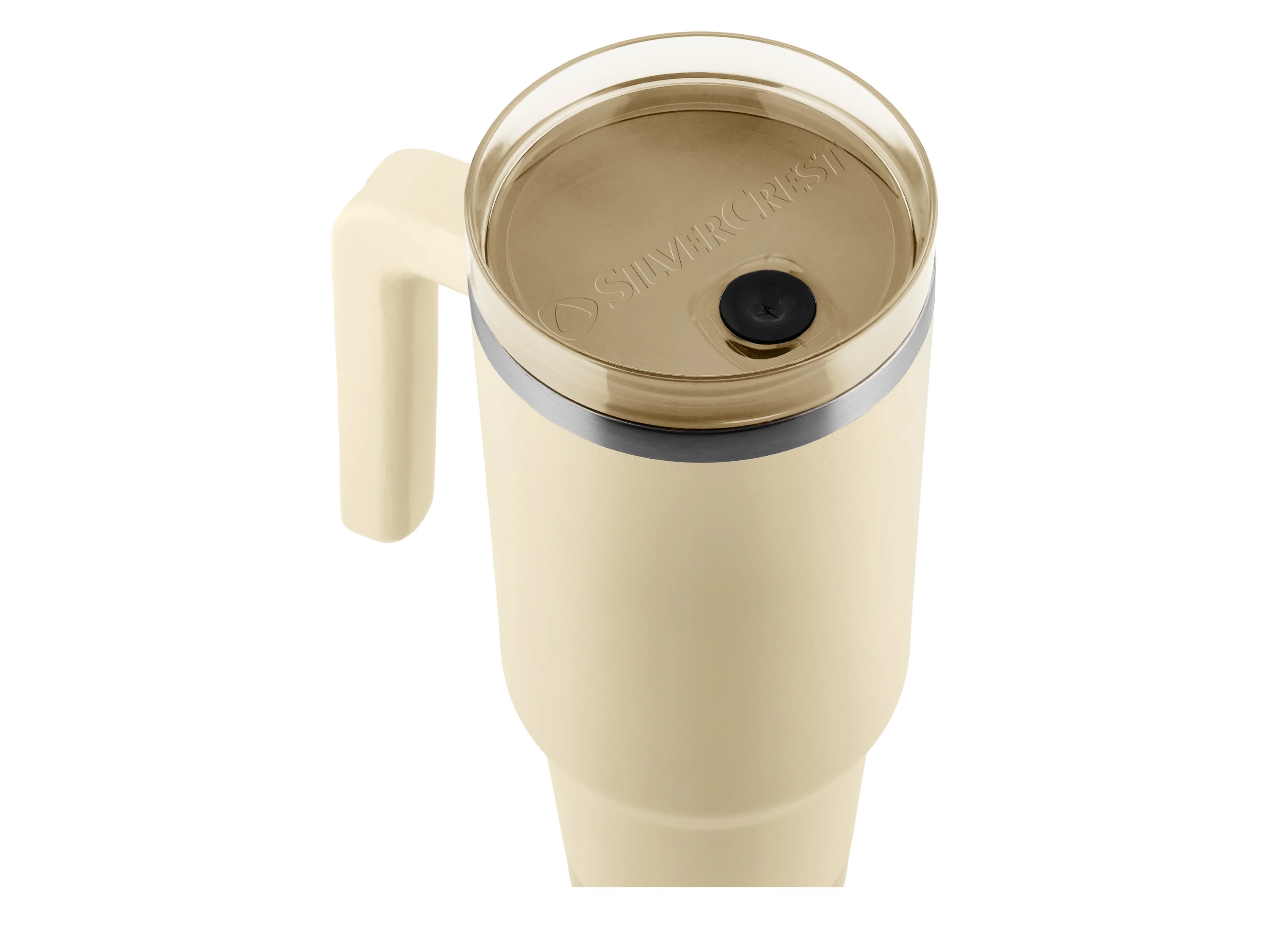 SILVERCREST® Edelstahl-Isolierbecher (Beige) – Bild 4 von 4