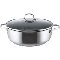 SILVERCREST® Edelstahl-Kasserolle, Ø 28 cm (unbeschichtet)