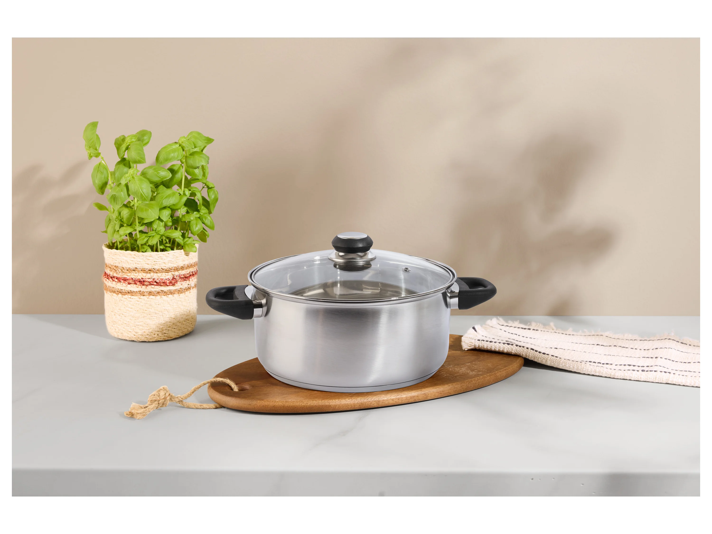 SILVERCREST® Edelstahl-Topf, Ø 24 cm – Bild 2 von 4