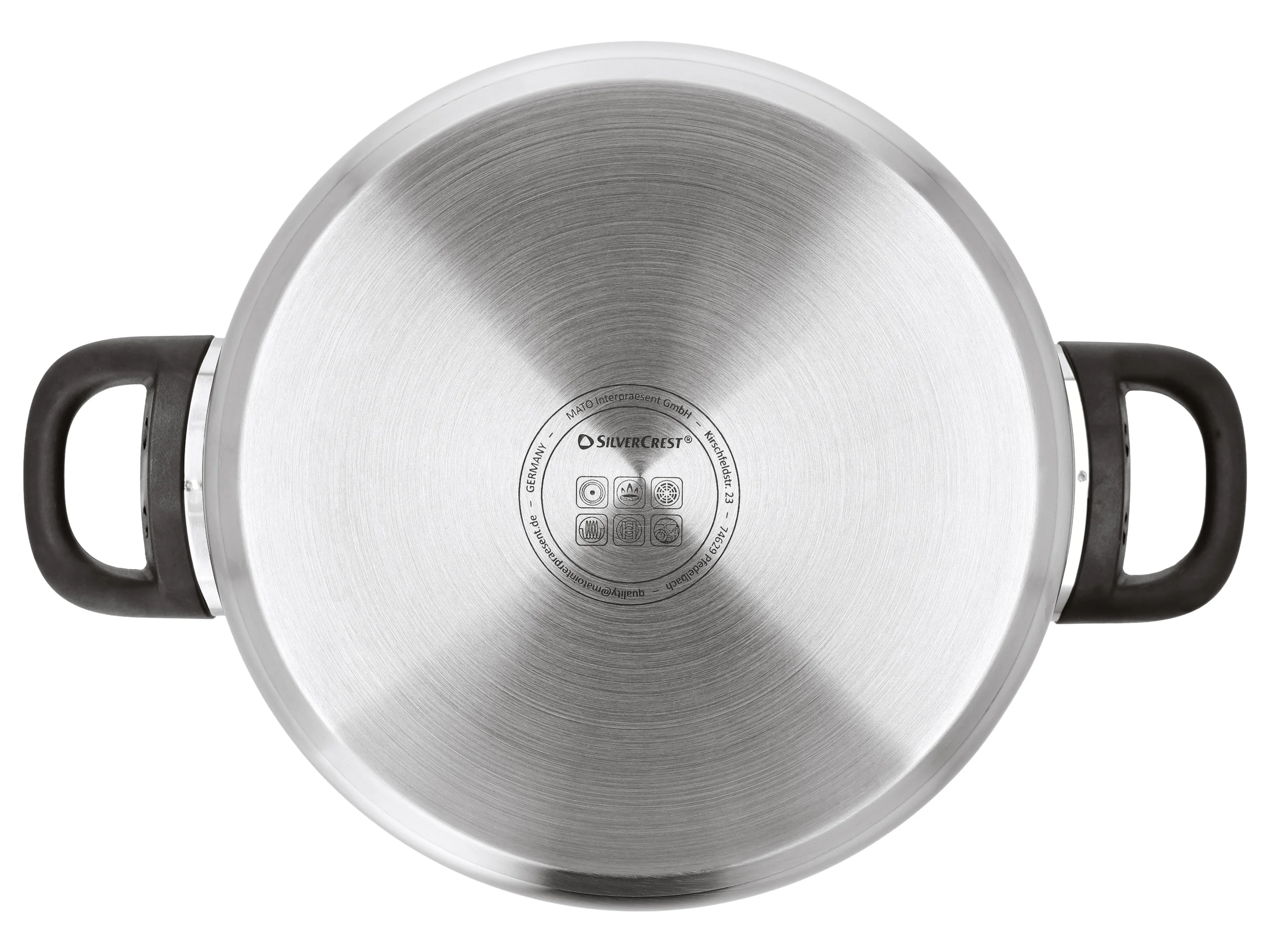 SILVERCREST® Edelstahl-Topf, Ø 24 cm – Bild 3 von 4